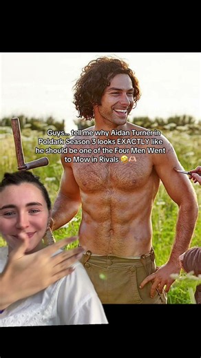 Aidan Turner in Poldark Reminds me of THIS in Rivals