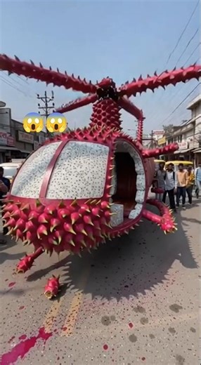 Dragon Fruit Se Bana Helicopter 😱 #DragonFruit #helicopter #ViralShorts