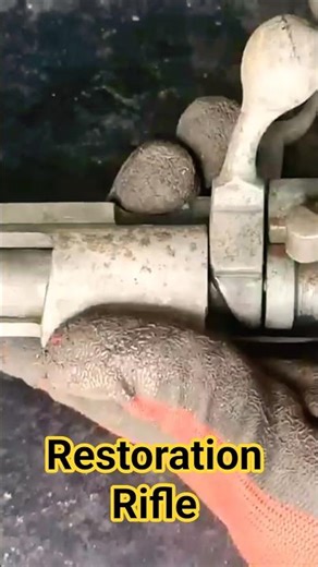 Restoration Rifle #restoration #rusty #gun #restorationvideos