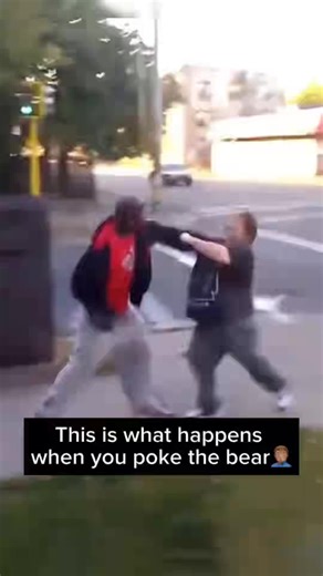 Don’t poke the bear #combat #mma #selfdefense #boxing | self defense moments