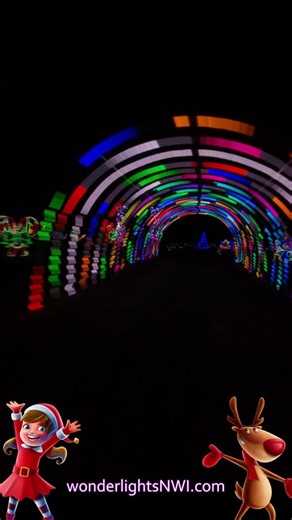 NOW OPEN! Northwest Indiana's Favorite Drive-Thru Light Show! Pack the car, turn up the holiday music, and enjoy a glowing wonderland of sparkling displays. Winter WonderLights, it’s the most magical drive of the season! Find tickets and more info at wonderlightsnwi.com | Winter WonderLights