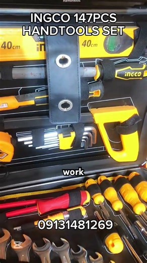 OUR INGCO 147PCS HANDTOOLS SET! #ingco #handtools #tools #toolset #ingcotools #shorts #harmonitools