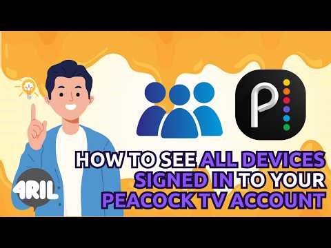 Remove UNWANTED Devices from Your Peacock TV Account in Minutes