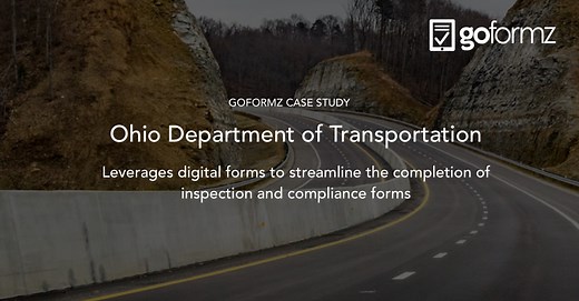 GoFormz – Ohio Department of Transportation and Mobile Forms