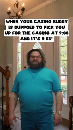 Your Casino Buddy Is 3 Minutes Late and You're Ready to Play!😂🎰
