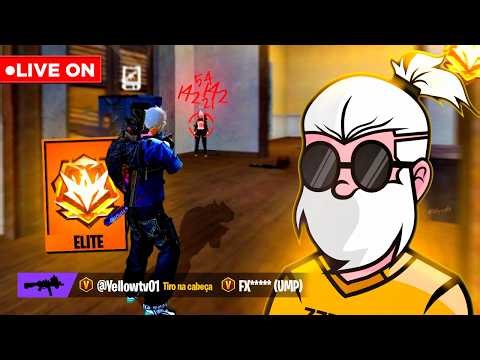 FREE FIRE AO VIVO 🔴 HOJE O TWO9 HUMILHA O WHITE444?🔴 YELLOWTV AO VIVO