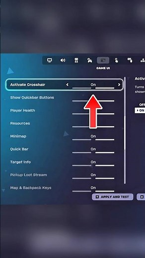 FREE Custom Crosshair Tutorial! ✅ #fortnite #fortniteshorts #prosettings #viral #gaming