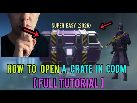 HOW TO OPEN A CRATE IN CALL OF DUTY: MOBILE!!! | Full tutorial (step by step)