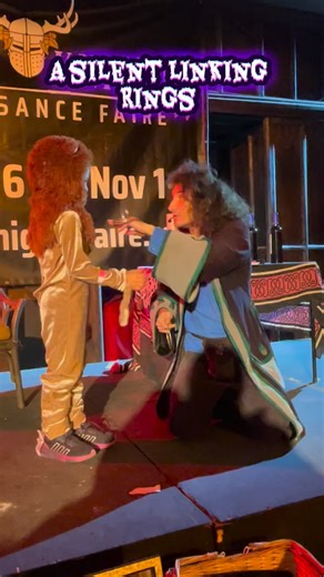 A silent linking rings, Halloween magic show #magic #fyp #magician #witch #viral | Michael Oldziej