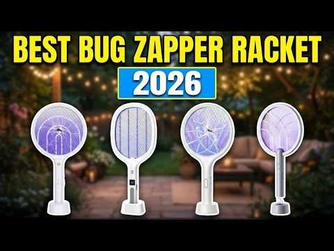 Top 5 Best Bug Zapper Rackets 2026 | Instant Mosquito Elimination!