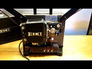 Eiki NT 16mm Film Projector Loading