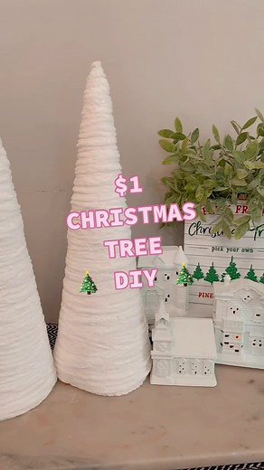 Dollar Tree DIY Christmas Tree from Safety Cone