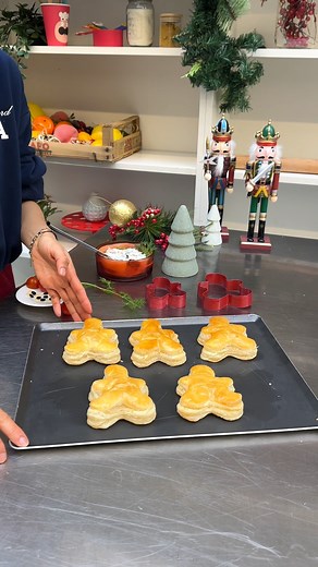 Apéro feuilletés Noël ! Transformez vos emporte-pièces en rennes du Père Noël 🦌 | Chefclub