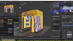 modeling a car washing machine in blender