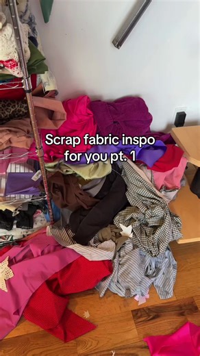 Scrap fabric Inspo!!! I