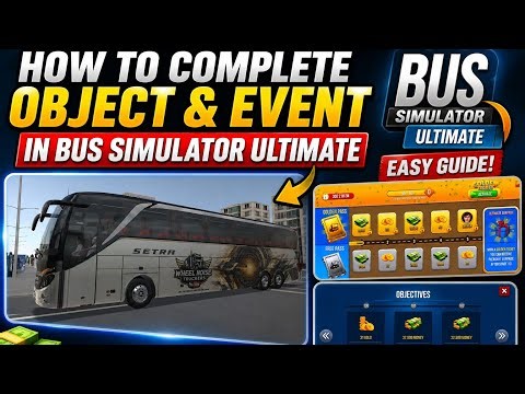 Bus Simulator Ultimate Gameplay – Complete Objects & Events FAST!