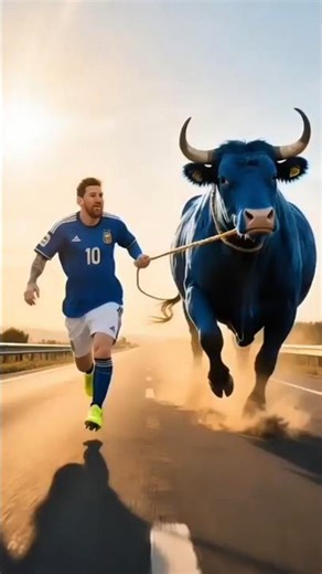 Messi, Neymer & Mbpees's cow vs Ronaldo's cow #ronaldo #goat #messi #ronaldoai #aifunnyshorts