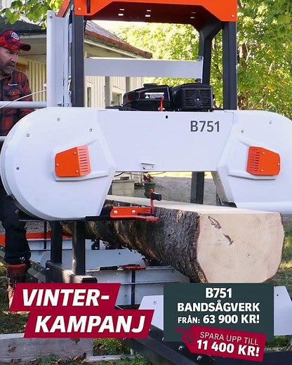 B751 – mycket sågverk för pengarna | LOGOSOL