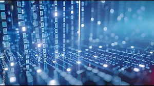 A particular interest in circuit programming, big data servers, and information technology for software coding, cyber security, abstract patterns, IoT network engineering, and cloud computing in the Stock Video