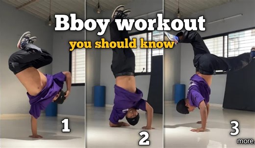 【10种 bboy街舞体能训练动作】
