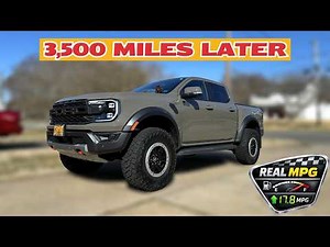 2025 Ford Ranger Raptor 3,500 Mile Review | MPG, Drivability & Honest Pros/Cons