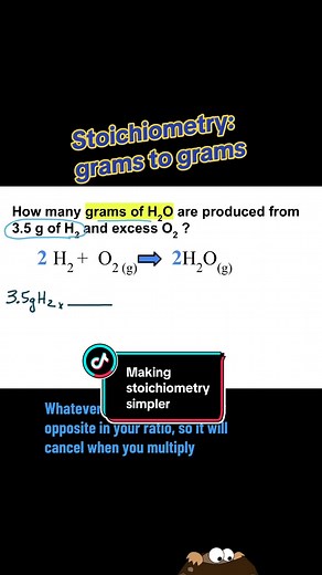 Stoichiometry problem- How to convert from grams of one substance to grams or another #alevelchemistry #chemistrytutor #chemistryhelp #chem #chemistry #chemtok #collegechemistry #stoichiometry #chemistryhacks #genchem
