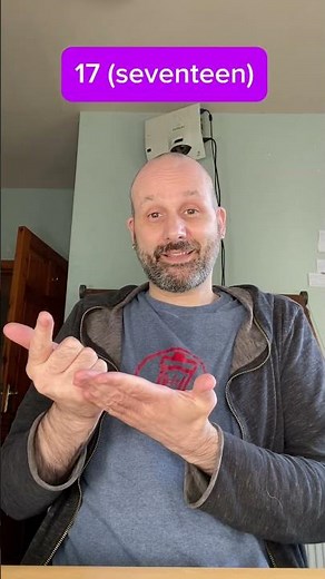 Counting From 1 to 20 in Irish Sign Language #Deaf #ISL