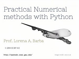 "Euler's method is a first order method" —#numericalmooc screencast