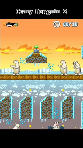 Crazy Penguin Catapult 2 - Retro Mobile Game