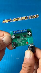 423K views · 4.5K reactions | Mini Audio Amplifier Circuit Board DIY...