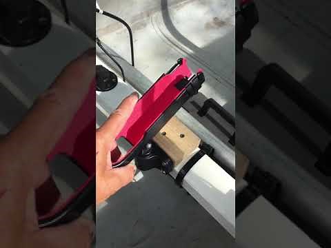 Mount a Garmin Striker 4 to a Canoe