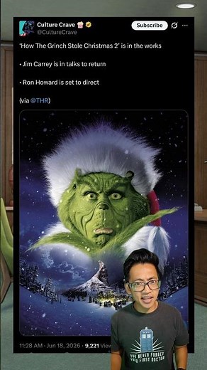 How the Grinch Stole Christmas 2 sequel in the works