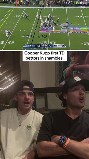 AJ Barner's First Touchdown Bet at 1300