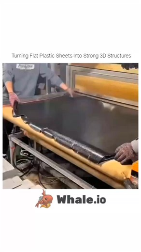 Science on Instagram: "Thermoforming is a manufacturing process where flat plastic sheets are heated until they become soft and flexible — then shaped over a mold to create strong, durable panels. It's a fast, efficient, and cost-effective way to produce parts for vehicles, packaging, appliances, and even medical equipment. Once cooled, the material becomes rigid again, holding its new shape permanently. Simple process — powerful results. . . . #PlasticMolding #MaterialScience #trending"