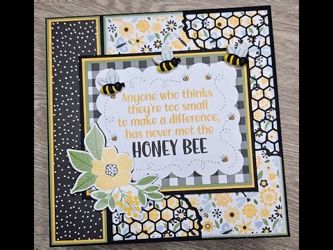 Country Craft Creations DT Project - Echo Park Bee Happy Album Walkthrough