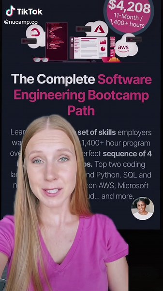NEW! The Complete Software Engineering Bootcamp Path #learntocodetok #greenscreen #codingbootcamp #breakintotech #codetok