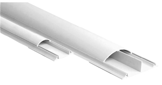 ELB10025 | 100xh25 ΚΑΝΑΛΙ ΔΑΠΕΔΟΥ ΛΕΥΚΟ (Πάχος Βάσης:1.70-Καπάκι:1.60mm)