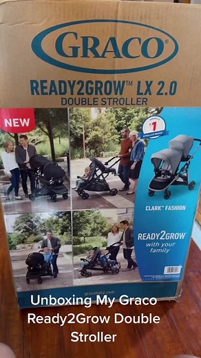 Graco Ready2Grow Double Stroller Unboxing and Assembly