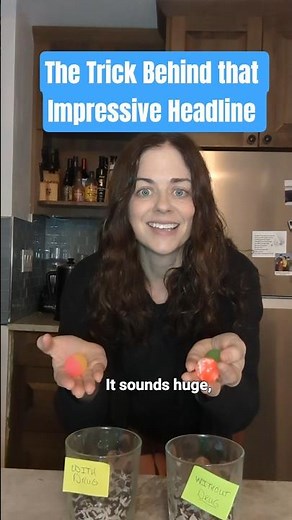 The Trick Behind that Impressive Headline: Absolute Risk Reduction vs Relative Risk Reduction