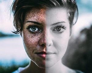 This is What Infrared Photography Does to Freckles