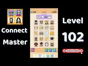 Connect Master Level 102 Walkthrough 🧩 | Match Puzzle | Puzzle Solutions & Tips | Go Answer