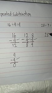 17K views · 91 reactions | Divide:Repeated subtraction #repeatedsubtraction #subtraction #divide #tutorialvideo | Cyrus Ganade | Facebook