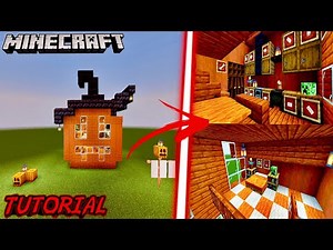 "INSANE Halloween House Build! 🎃👻"|| Minecraft Build Tutorial