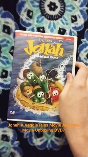 Jonah A VeggieTales Movie And New Movie Unboxing DVD? 📀🏴‍☠️🥒🍅🐛🐳🐋🐪🐫