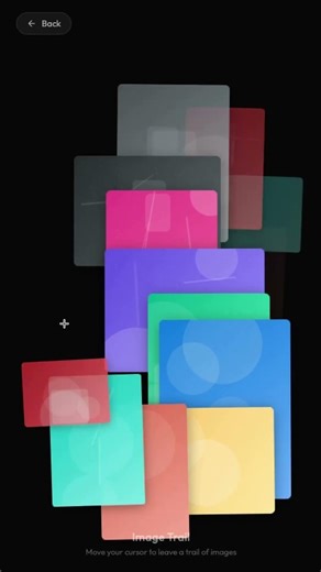 Image Trail in HTML,CSS and Javascript #webdesign #design #developer #programmer #webdev #html