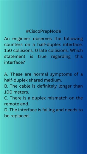 CCNA QUIZ Q34