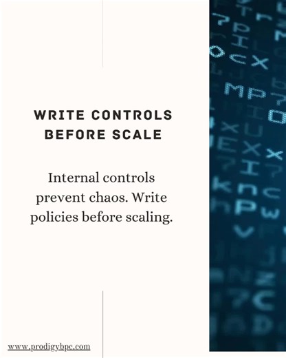 Because contractors deserve to win bids without the compliance stress. #compliance #prodigybpc #internalcontrols #framework