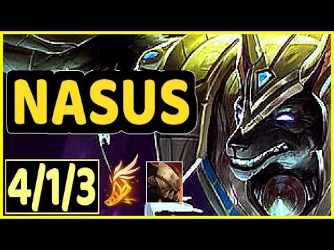 NASUS VS GWEN - 4/1/3 KDA JUNGLE GAMEPLAY