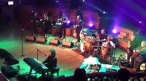 Side of stage, Belfast 'Out Of The Question' | Gilbert O'Sullivan