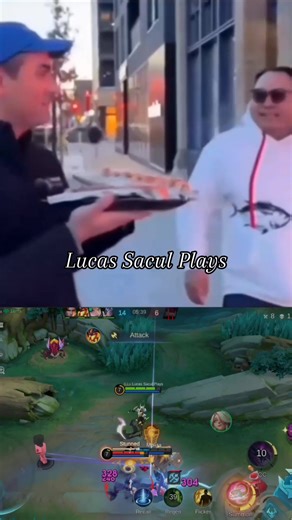 Bro using cheat! HAHAHA #MLBB | Lucas Sacul Plays